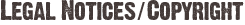Legal Notices / Copyright